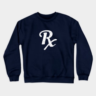 Pharmacy Technician and Pharmacist Rx Crewneck Sweatshirt